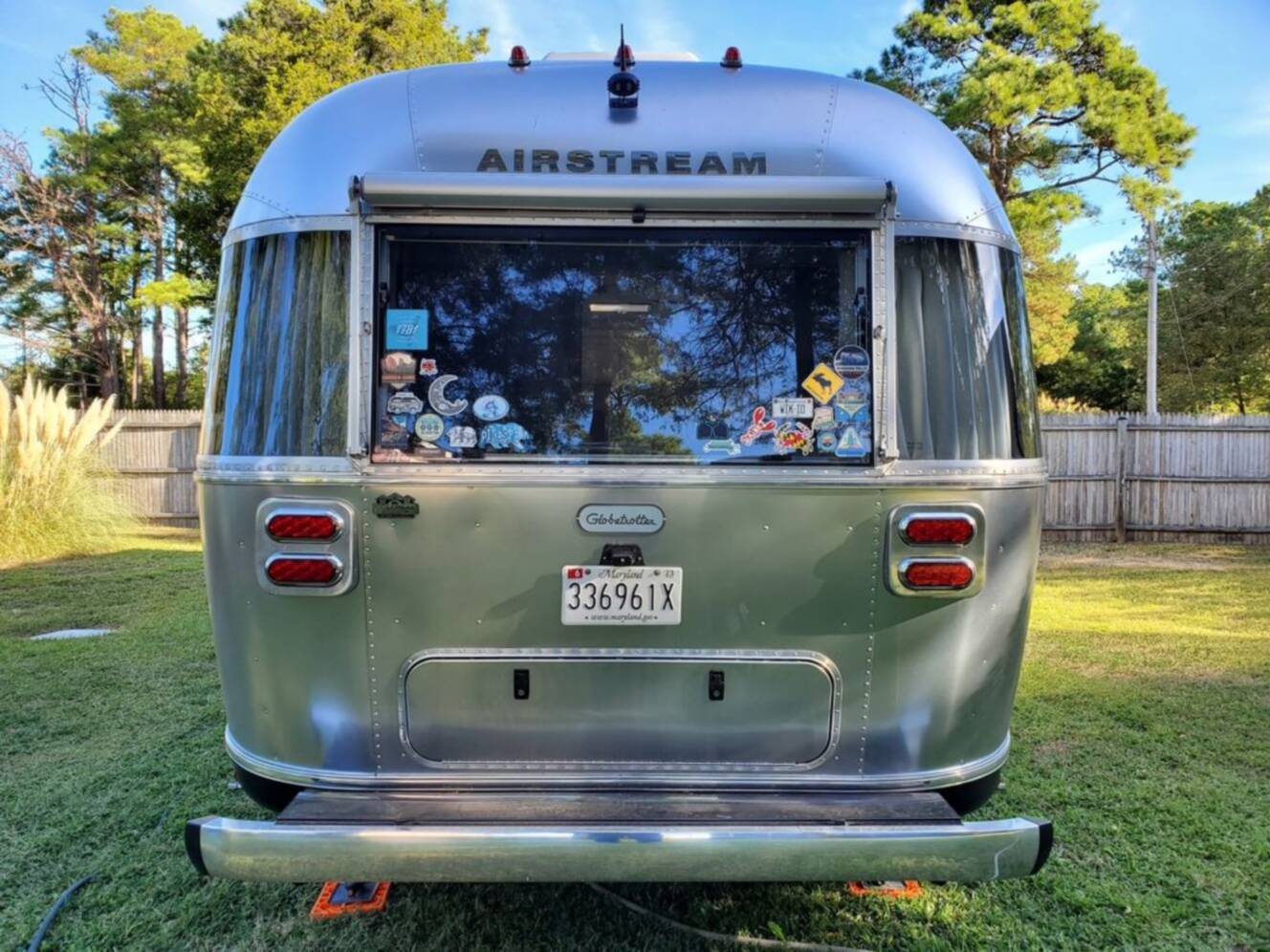 A photo of this 2021 Airstream Globetrotter 30RB Twin