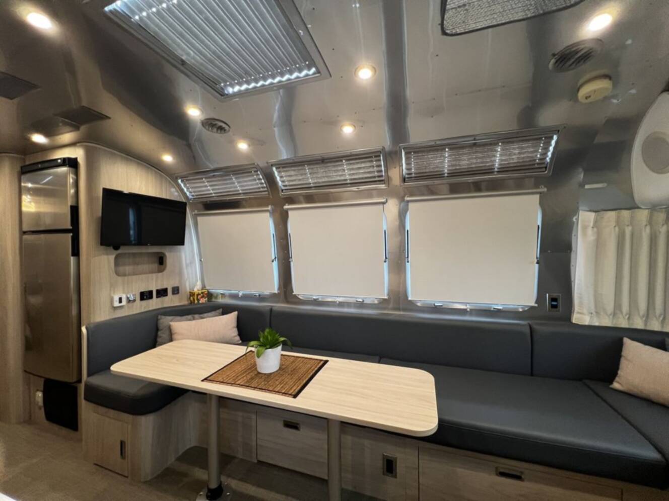 A photo of this 2021 Airstream Globetrotter 30RB Twin
