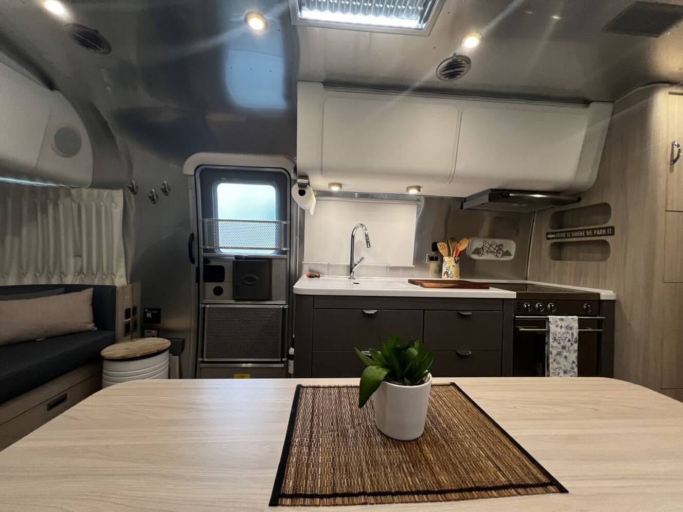 A photo of this 2021 Airstream Globetrotter 30RB Twin