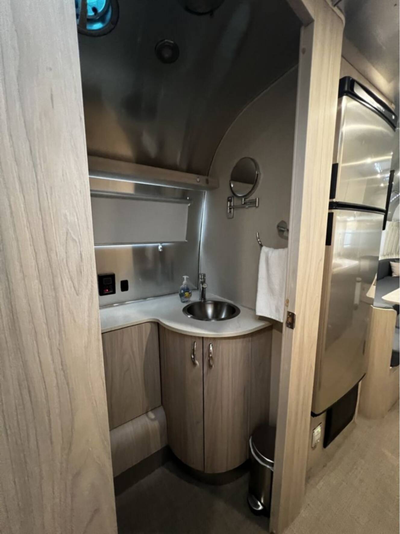 A photo of this 2021 Airstream Globetrotter 30RB Twin