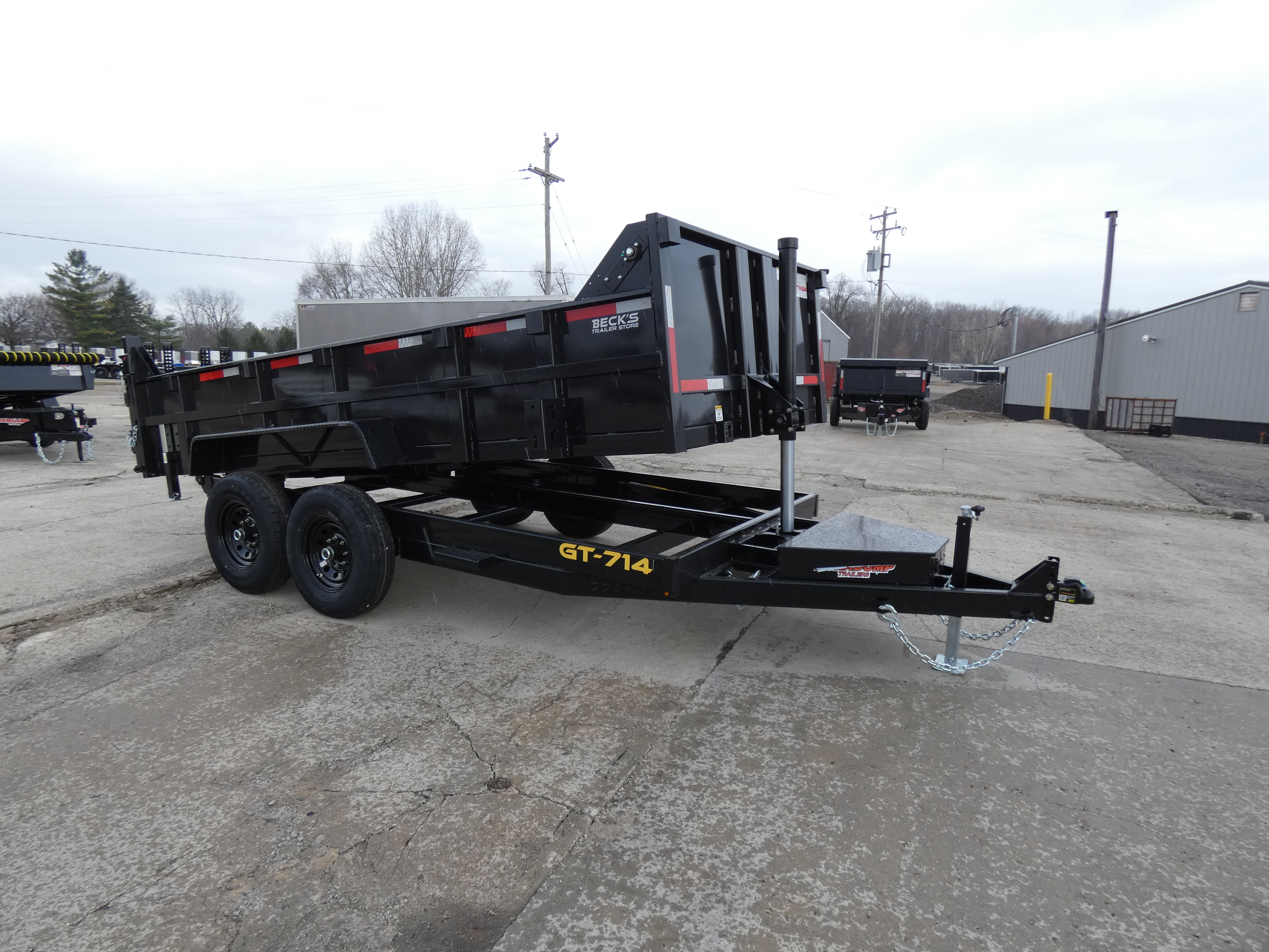 2026 DuraDump 7' x 14' Dump Trailer - Telescopic Lift - Flexible Pers in Saint Johns, MI