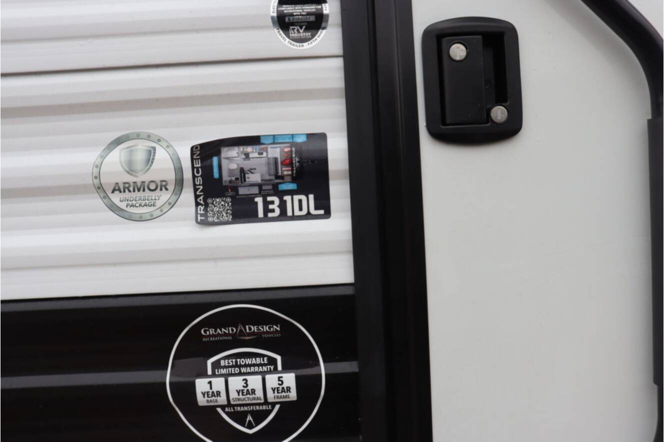 A photo of this 2026 Grand Design Transcend One 131DL