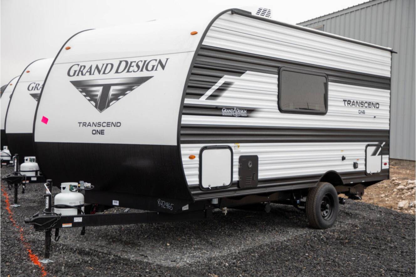 A photo of this 2026 Grand Design TRANSCEND 151BH