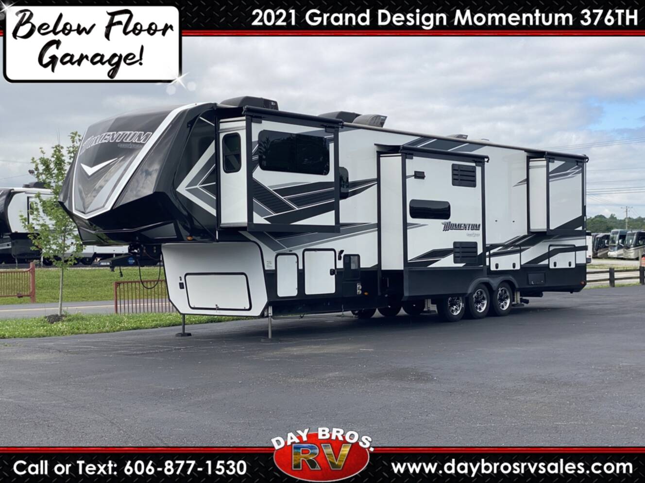 A photo of this 2021 Grand Design Momentum 376THS