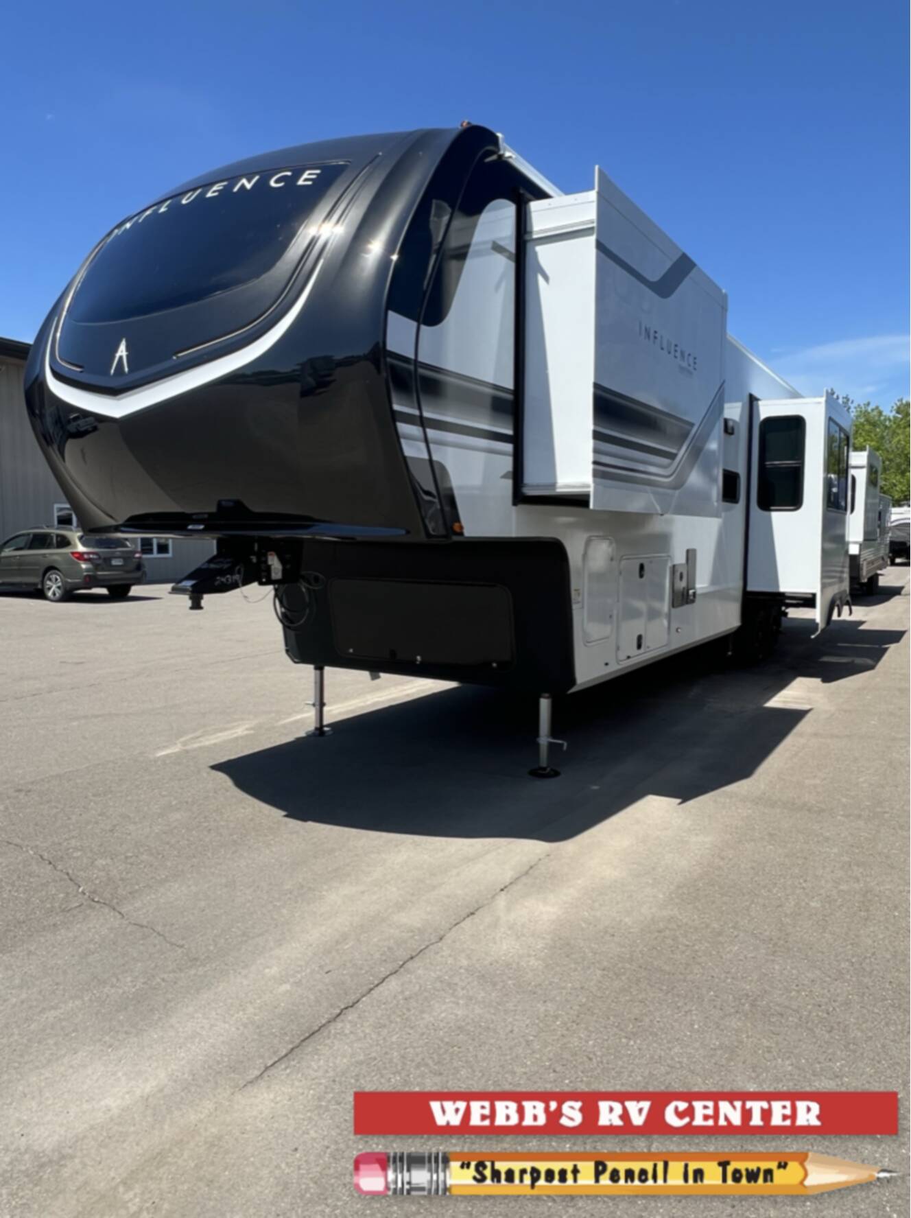 A photo of this 2027 Grand Design Influence 3804DS
