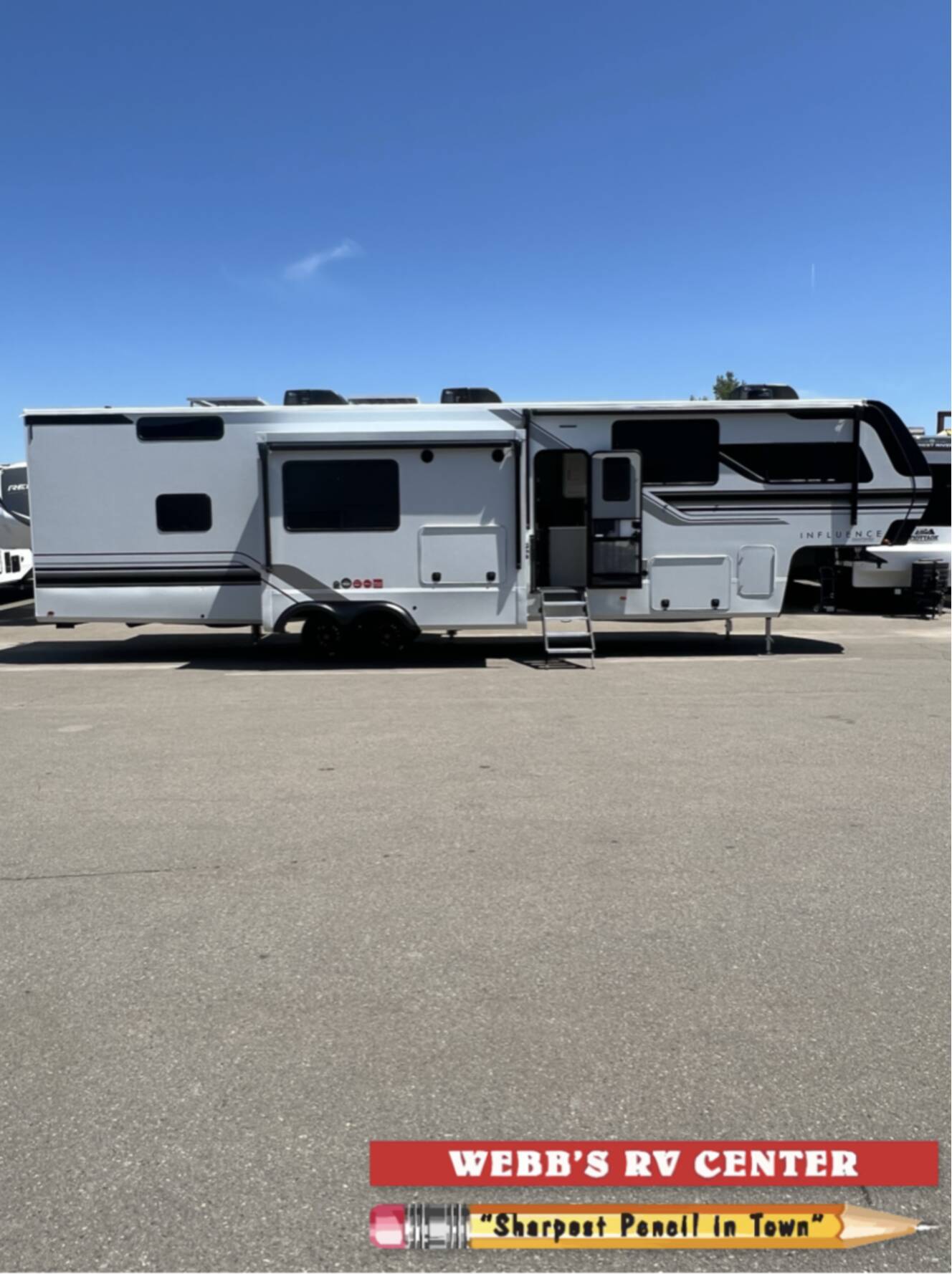 A photo of this 2027 Grand Design Influence 3804DS