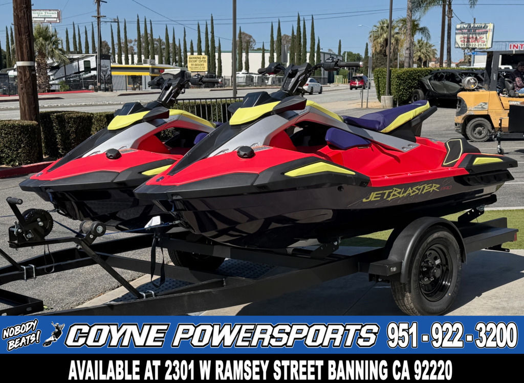 2026 Yamaha JetBlaster PRO 3-Up Package in banning CA