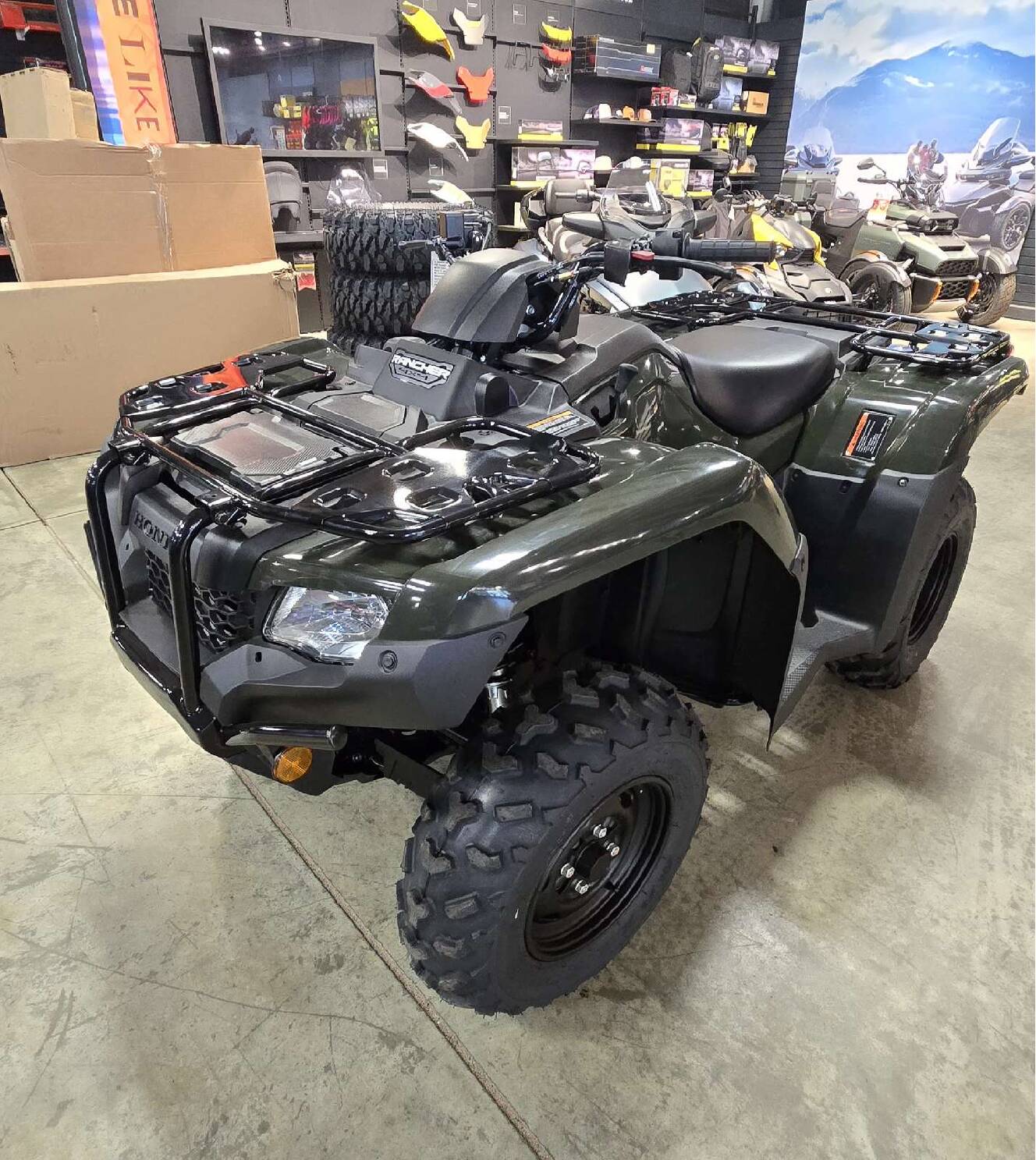 A photo of this 2026 Honda FourTrax Rancher