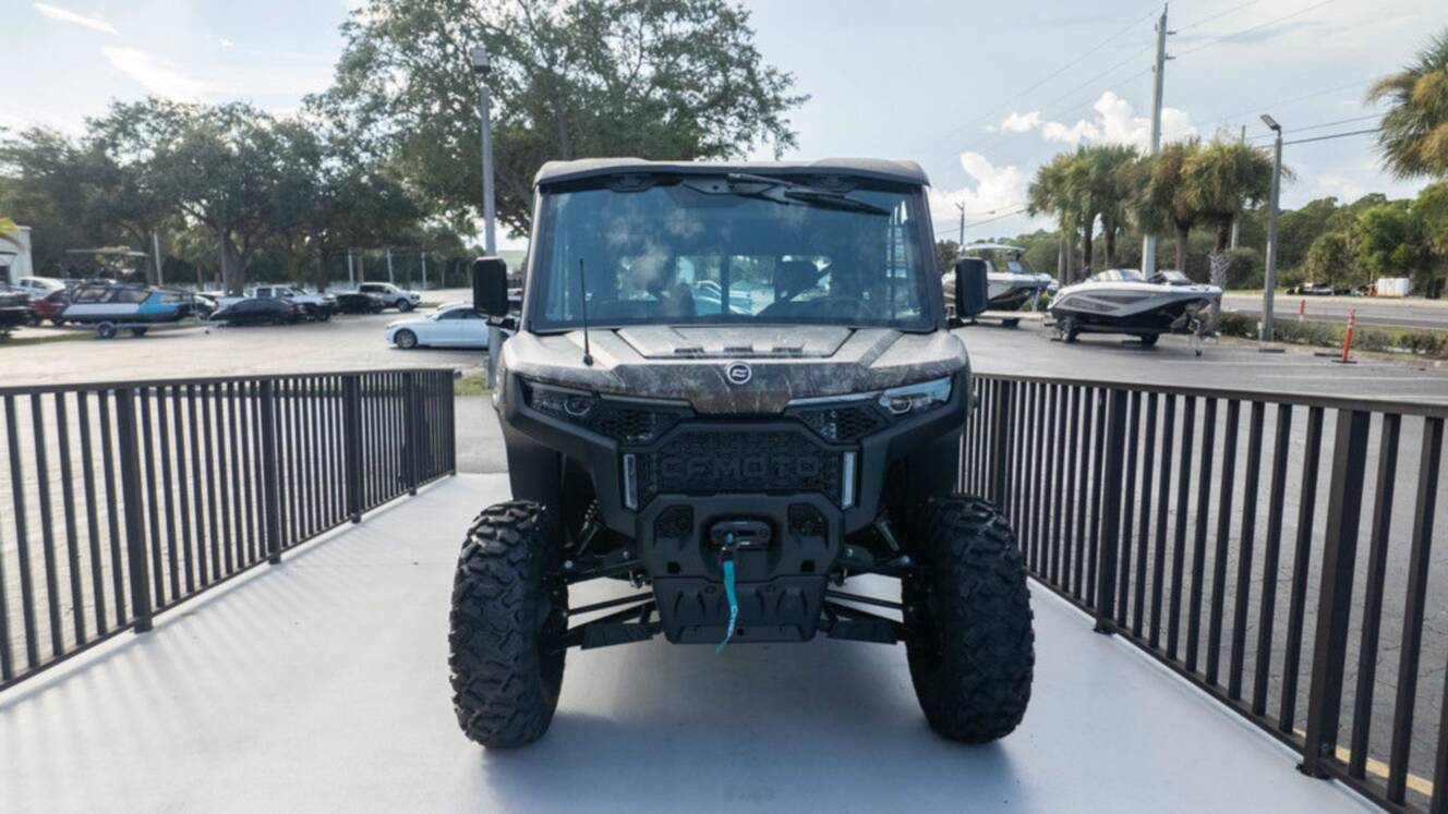 A photo of this 2027 CFMOTO UFORCE U10 XL Pro Highland EPS TrueTimber® Kanati Camo