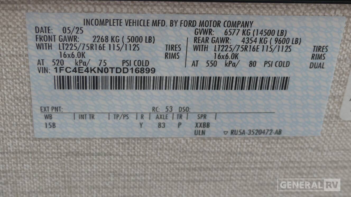 A photo of this 2026 Thor Motor Coach FREEDOM TRAVELER A26