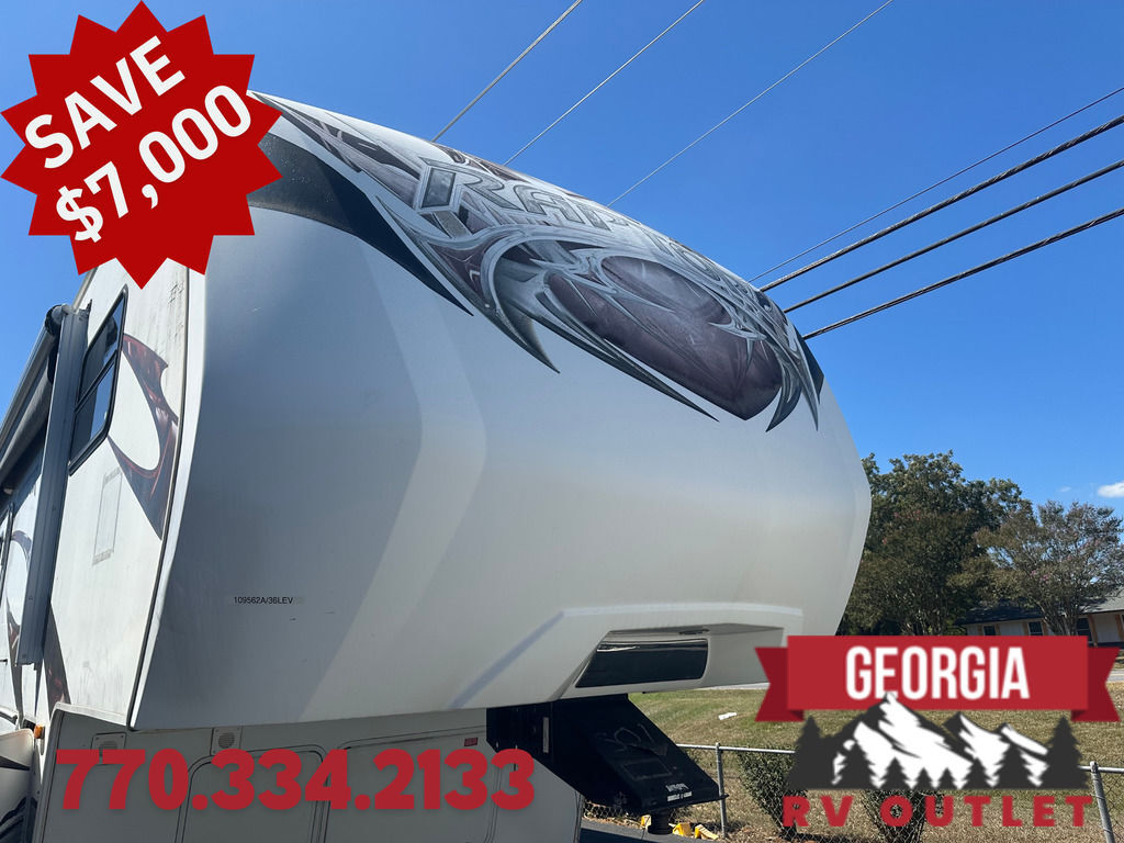 2012 Keystone Rv Raptor 365LEV Fifth Wheel Toy Hauler RV