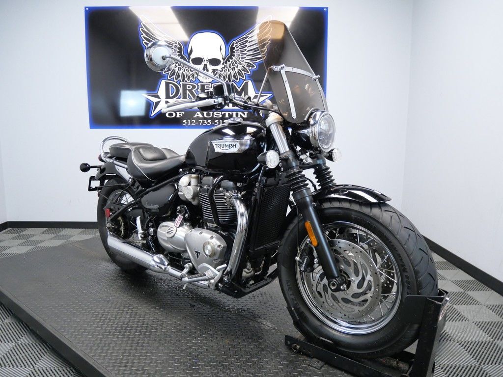 2022 Triumph Bonneville Speedmaster Jet Black SPEEDMASTER in Austin, TX