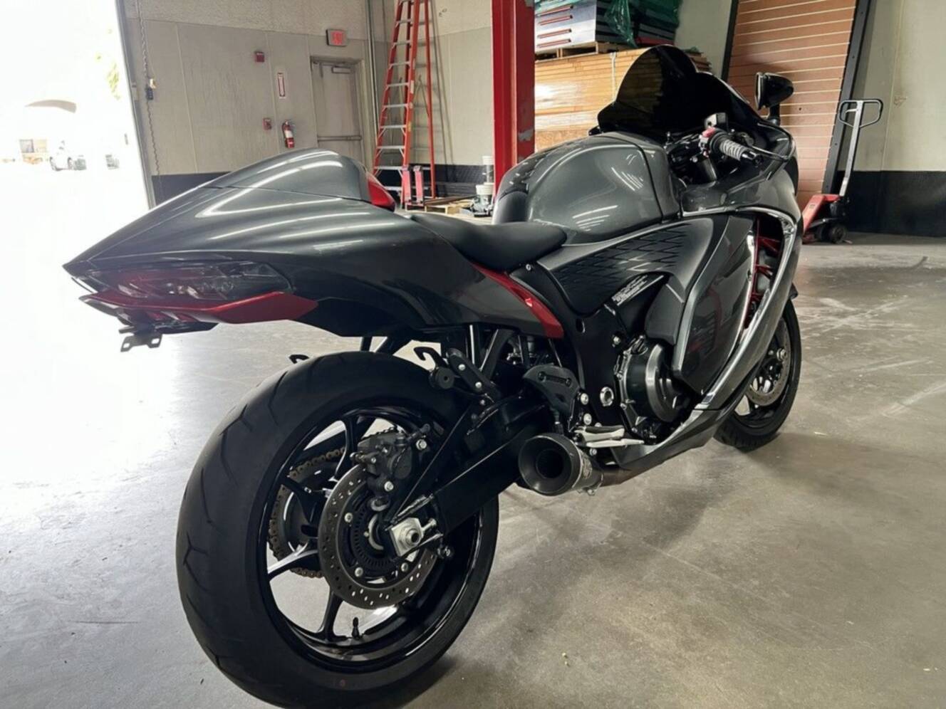 A photo of this 2023 Suzuki Hayabusa