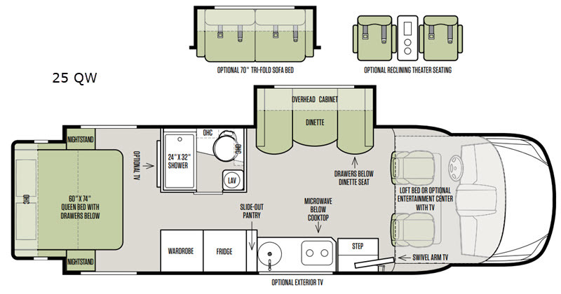 2019 Tiffin Motorhomes Wayfarer 25 QW in melbourne FL
