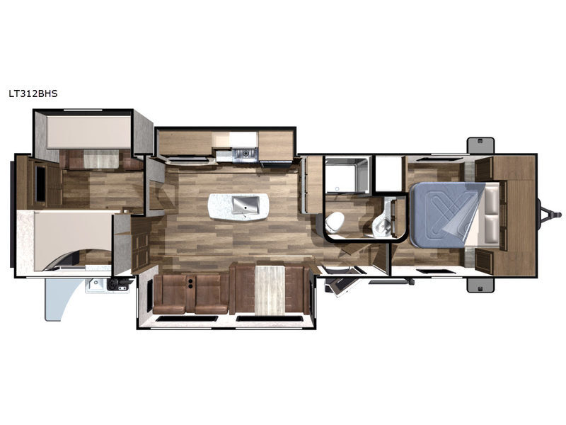 2018 Highland Ridge Rv Open Range Light LT312BHS in league city TX