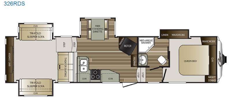 2016 Keystone Rv Cougar 326RDS in sayre PA