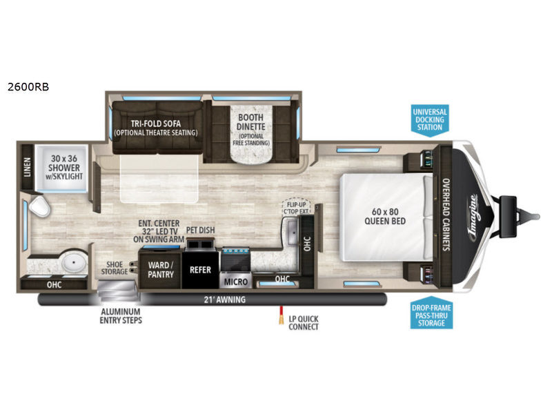 2019 Grand Design Imagine 2600RB in georgetown TX