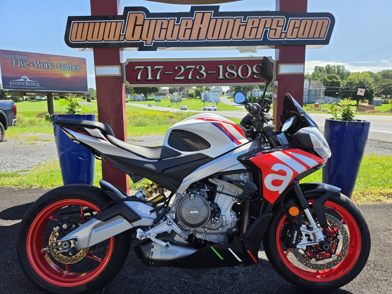 White Aprilia Tuono V4 Motorcycles For Sale - Cycle Trader