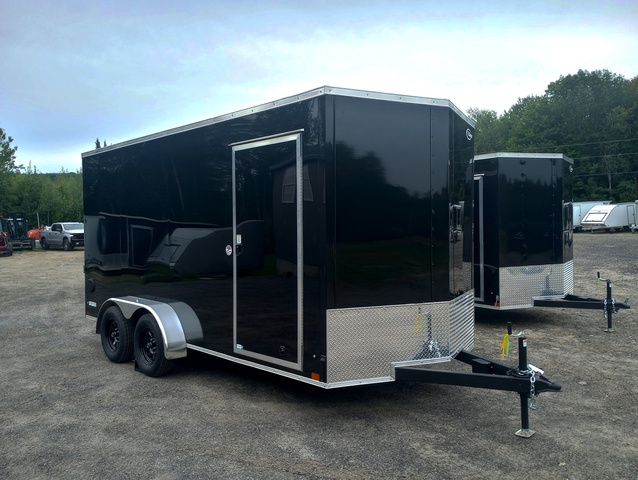 2027 ITI CARGO 7X16 7K Enclosed Cargo W/Spring Assist Rear Ramp in Manchester, ME