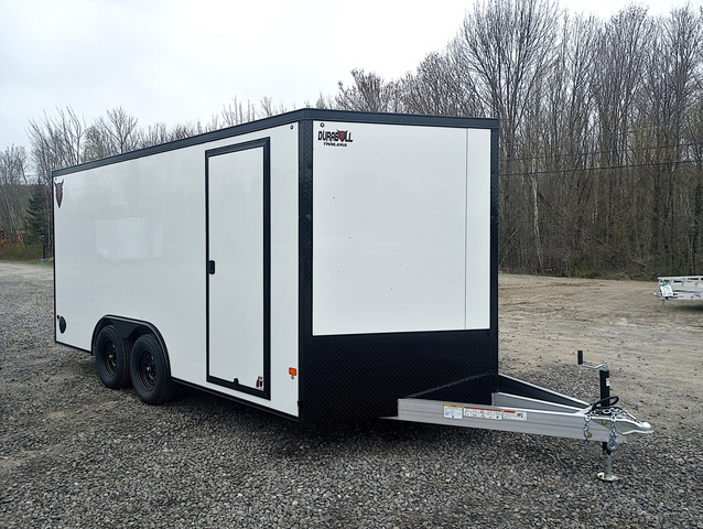 2026 DURABULL 8.5X16 7K Aluminum Enclosed Cargo W/Blackout Packa in Manchester, ME