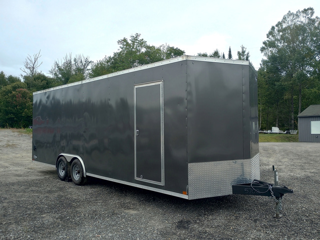 2023 ITI CARGO 8.5x24 10K Enclosed Car Hauler w/Spring Assist Rear Ram in Manchester, ME