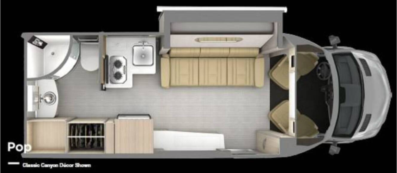 A photo of this 2025 Airstream Atlas Murphy Suite
