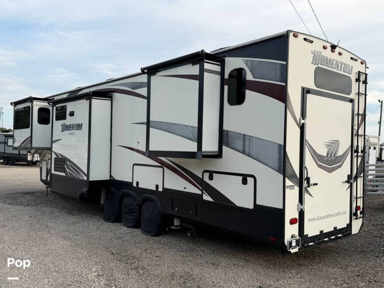 A photo of this 2017 Grand Design Momentum 376TH