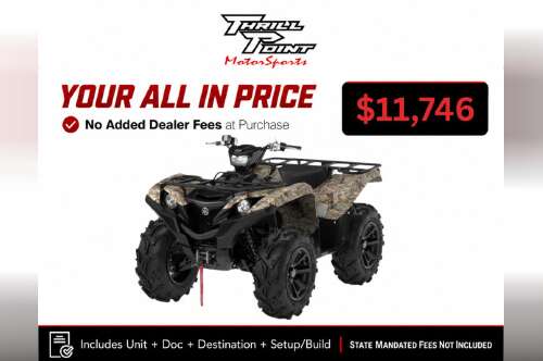 2026 Yamaha Grizzly EPS Camo in medina OH