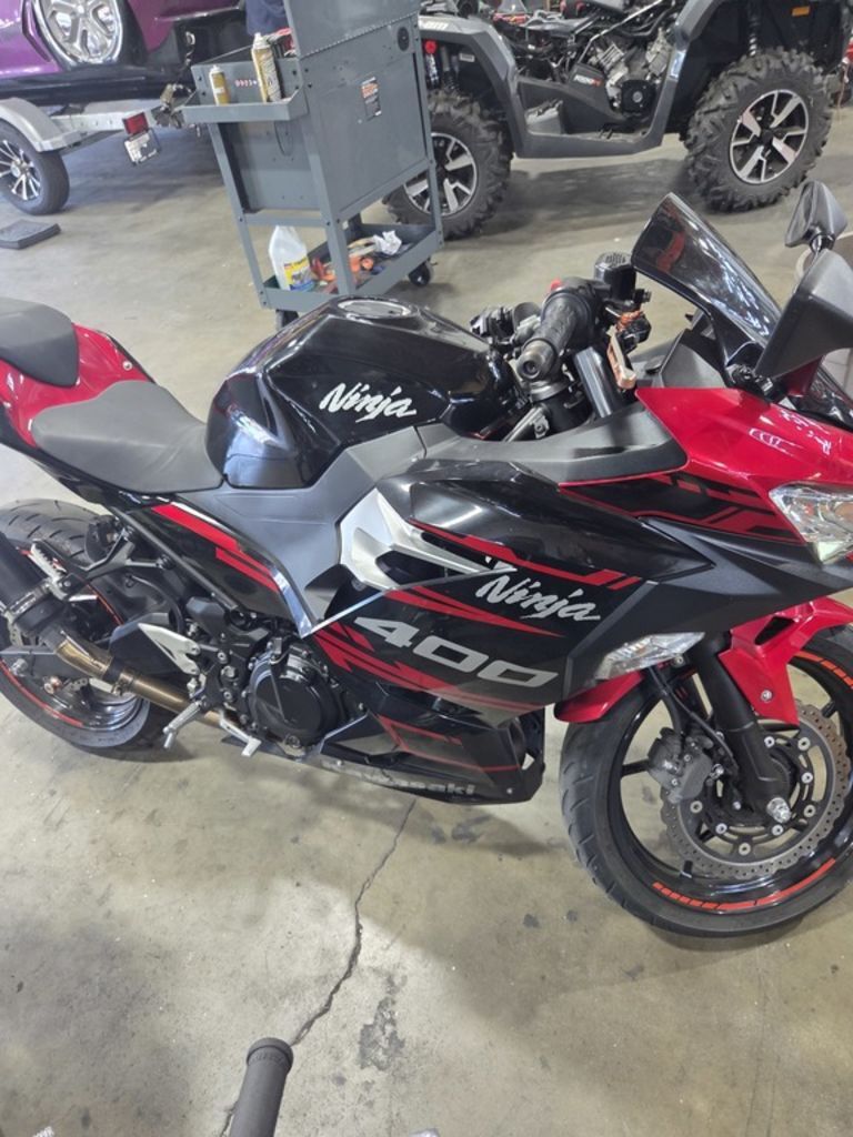 2021 Kawasaki Ninja® 400 ABS Passion Red 400 ABS in Bellflower, CA