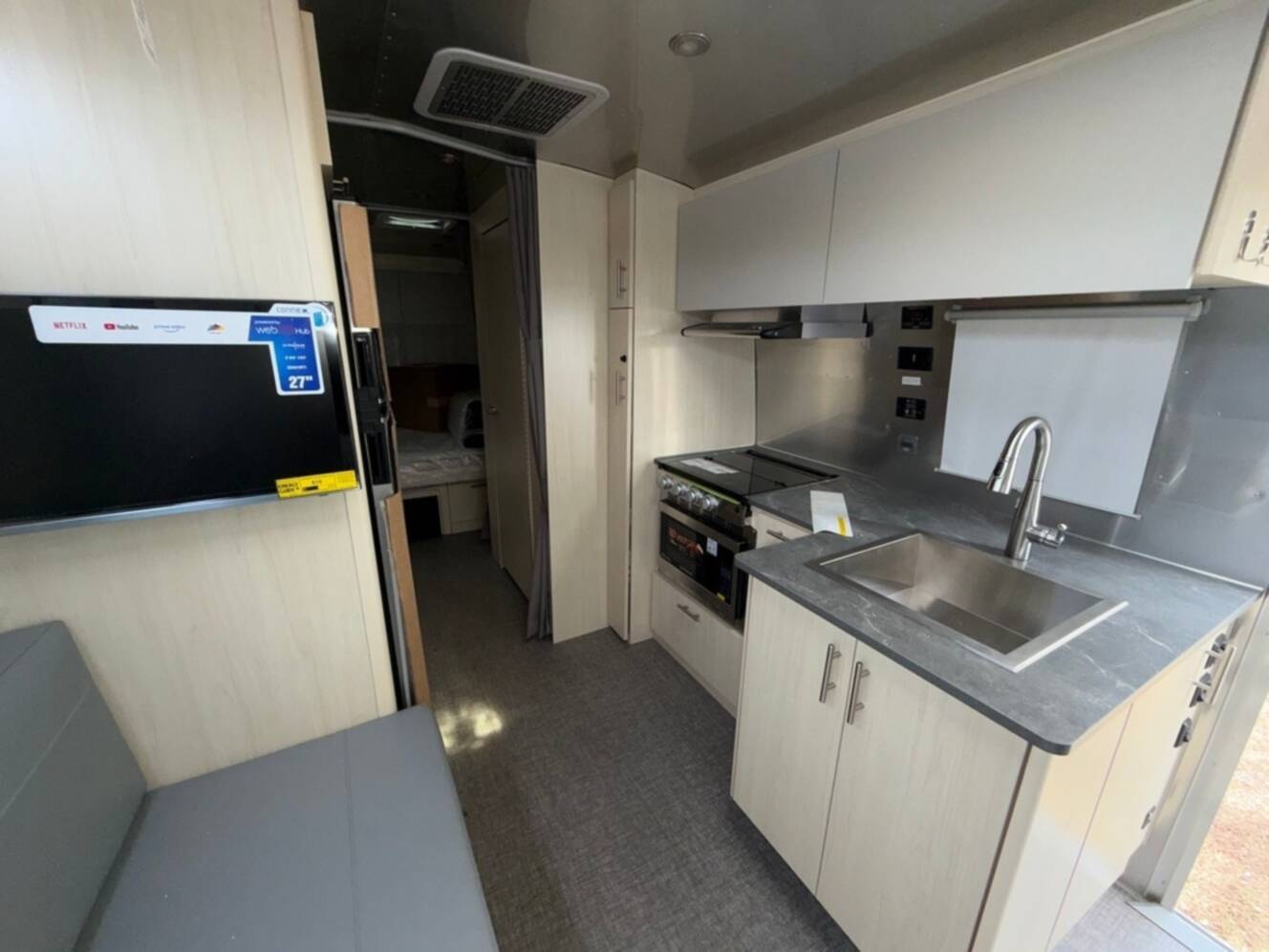 A photo of this 2026 Airstream Flying Cloud 25FBQ