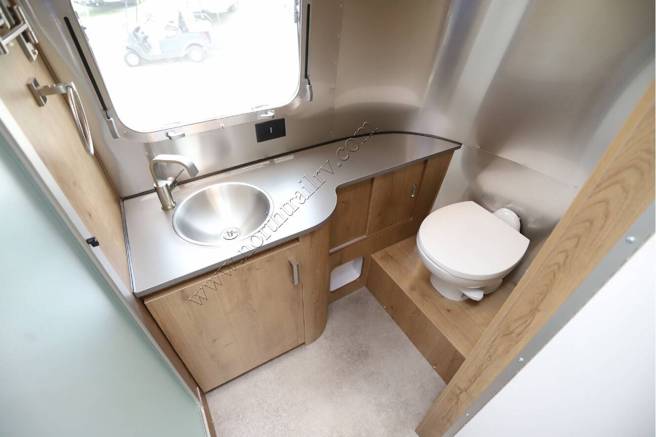 A photo of this 2026 Airstream Trade Wind 23FB