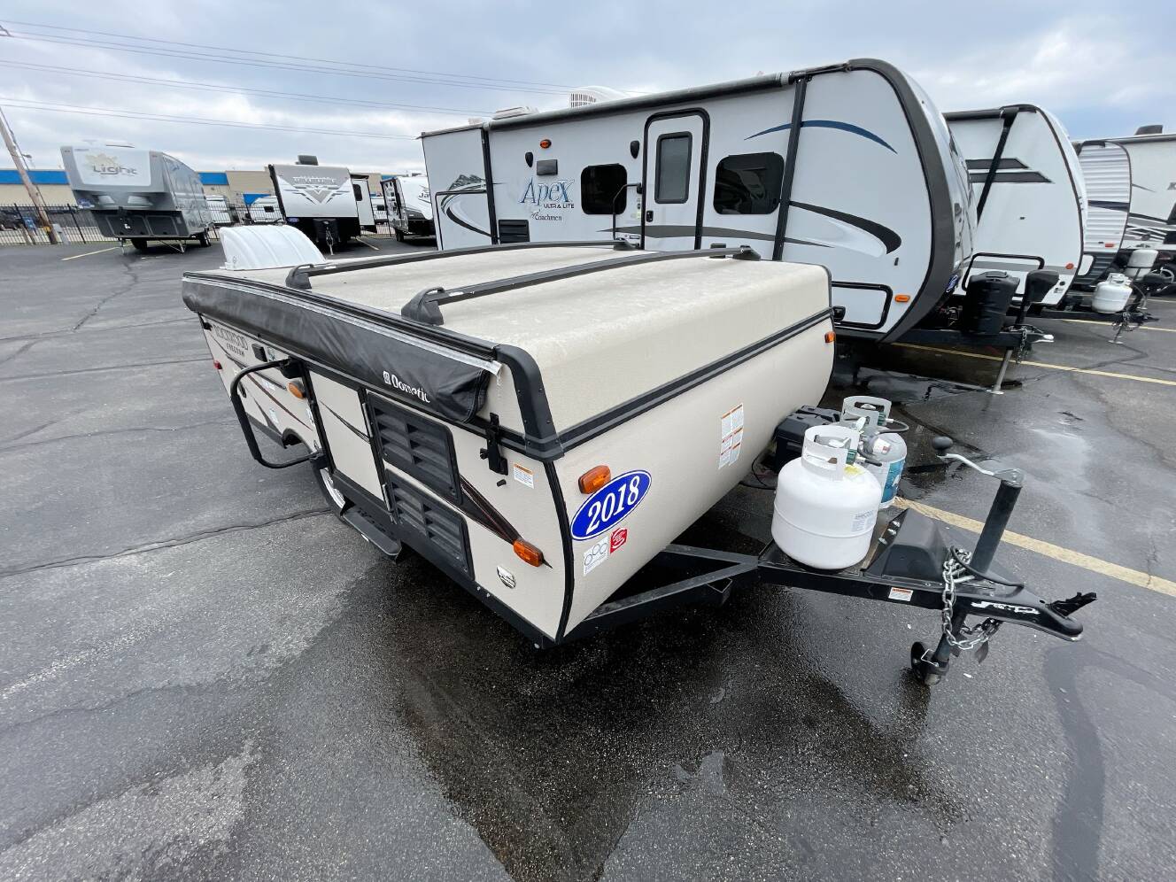 A photo of this 2018 Forest River ROCKWOOD FREEDOM 1950