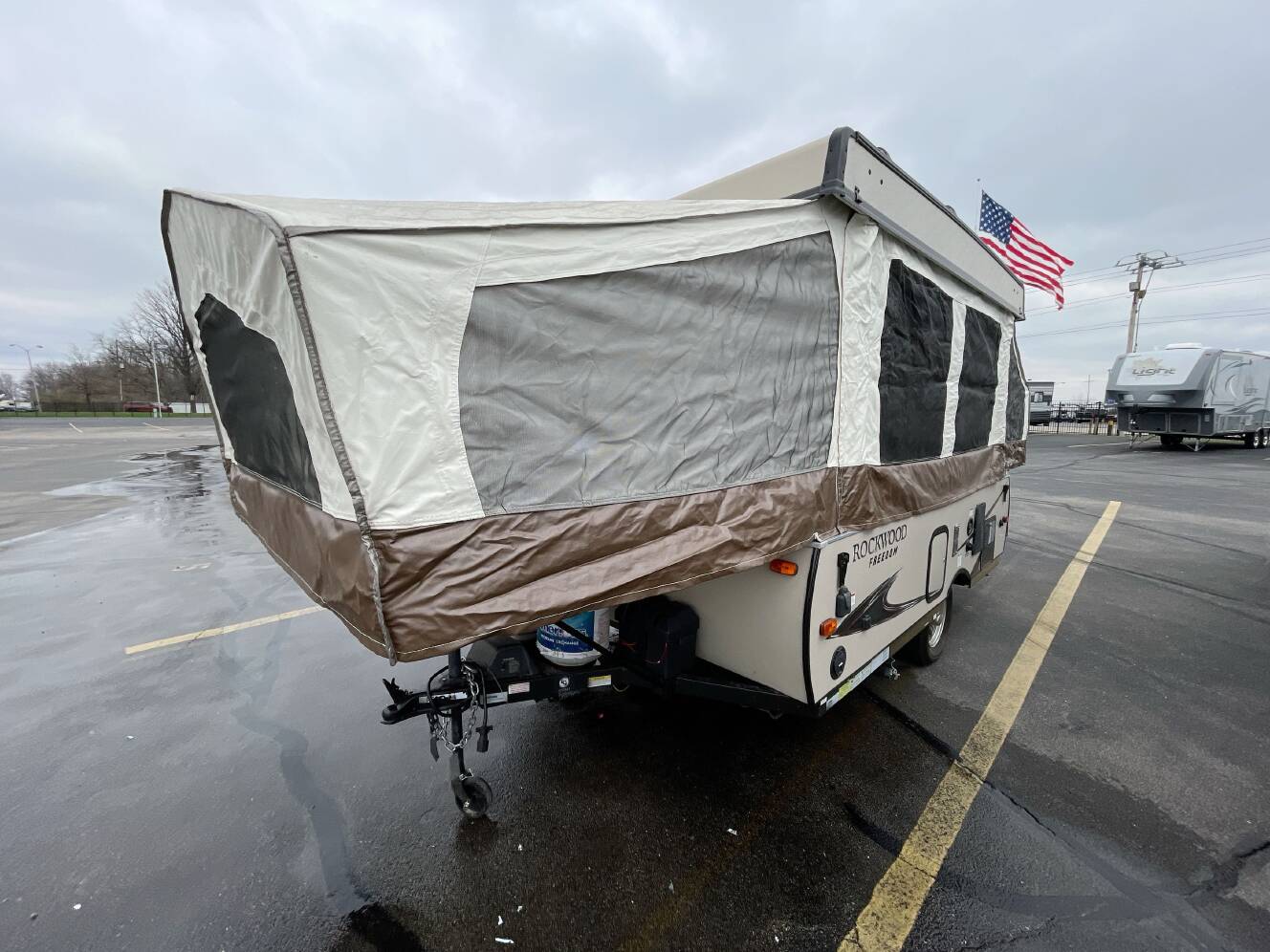 A photo of this 2018 Forest River ROCKWOOD FREEDOM 1950