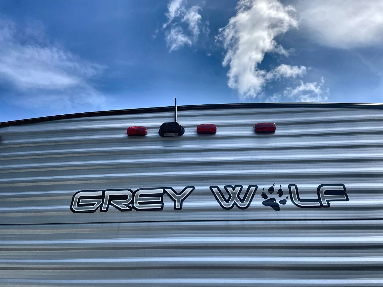 A photo of this 2022 Forest River GREY WOLF 26DBH