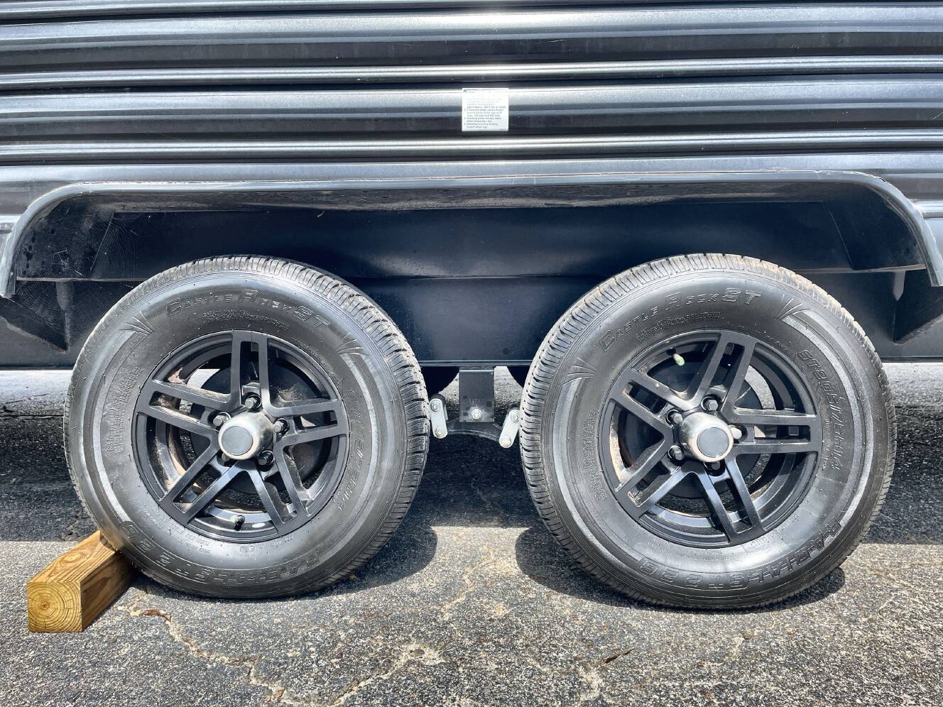 A photo of this 2022 Forest River GREY WOLF 26DBH