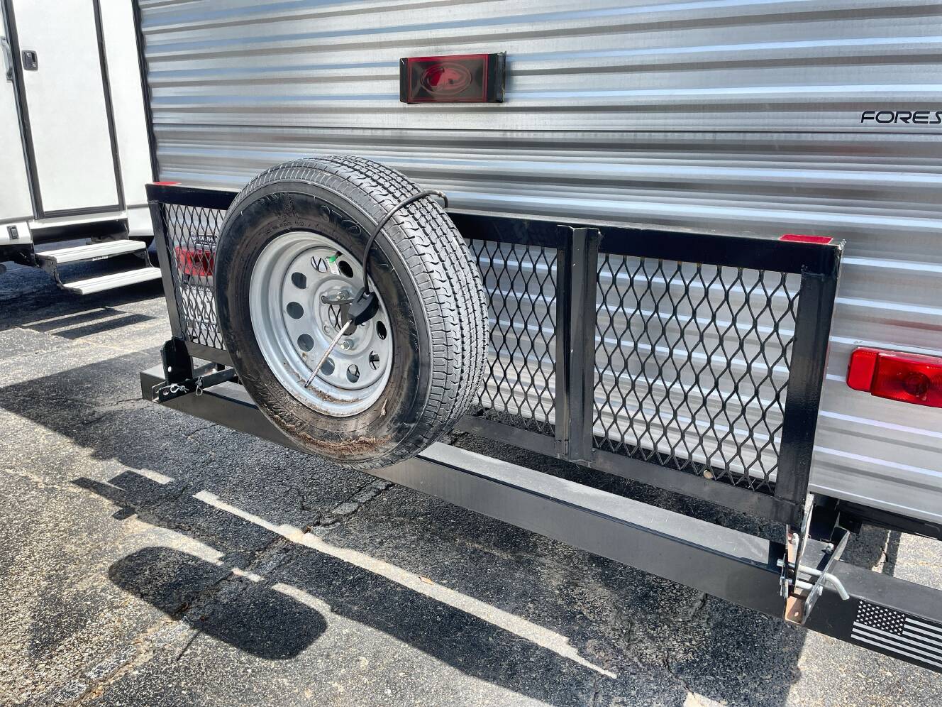 A photo of this 2022 Forest River GREY WOLF 26DBH