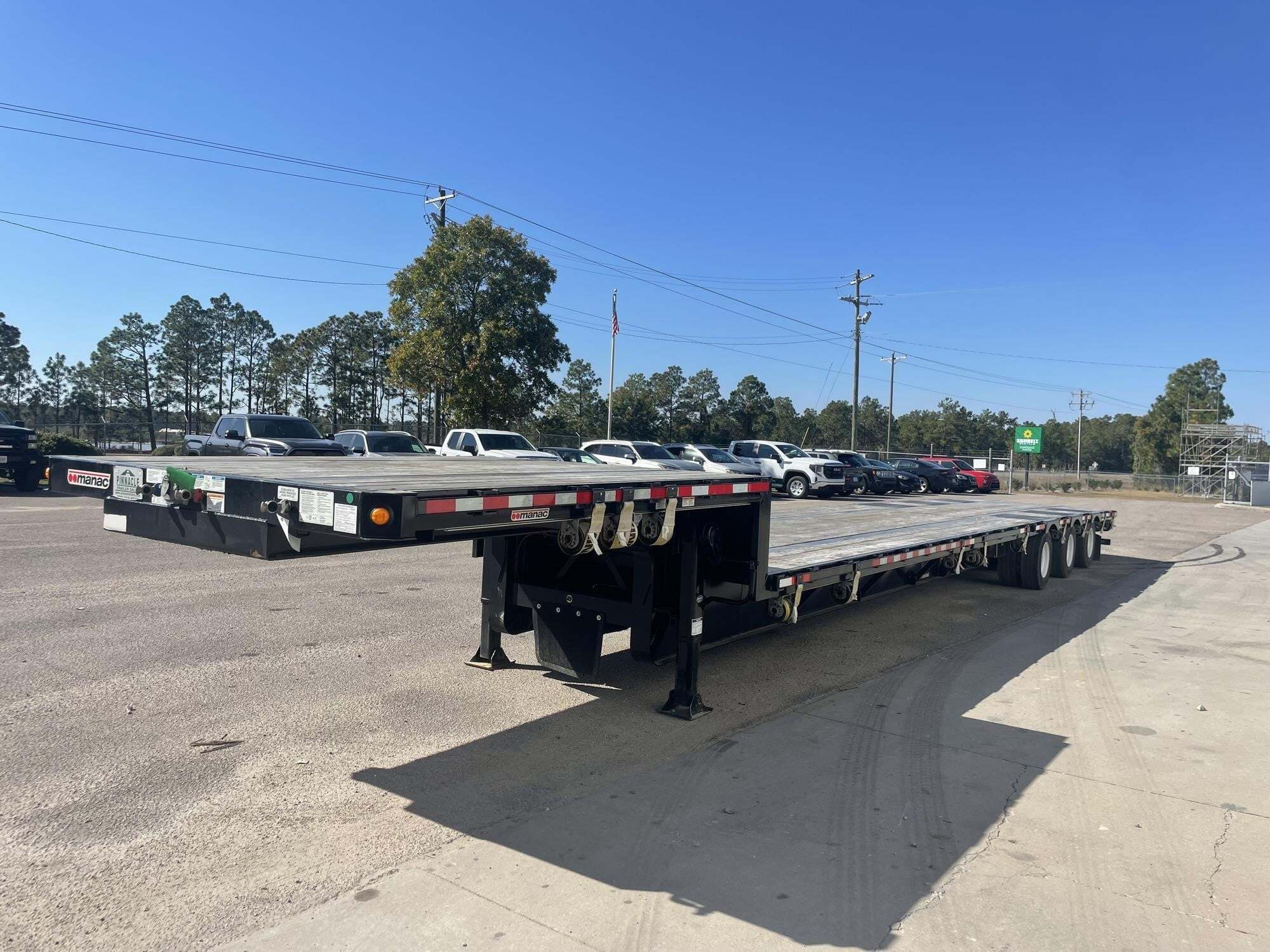 2025 MANAC 53' X 102" X STEEL DROP DECK EXTENDABLE FLATBED in Wilmington, NC