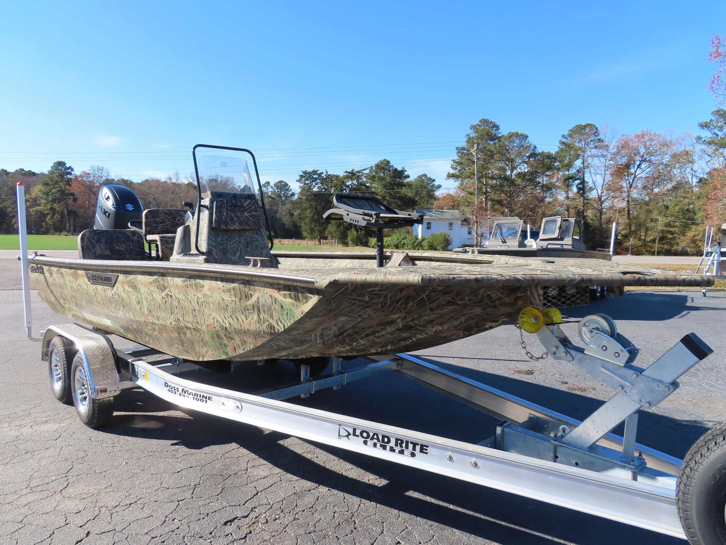 2026 Seaark Shadow 20T CC Suzuki 150 w/trailer in chapin