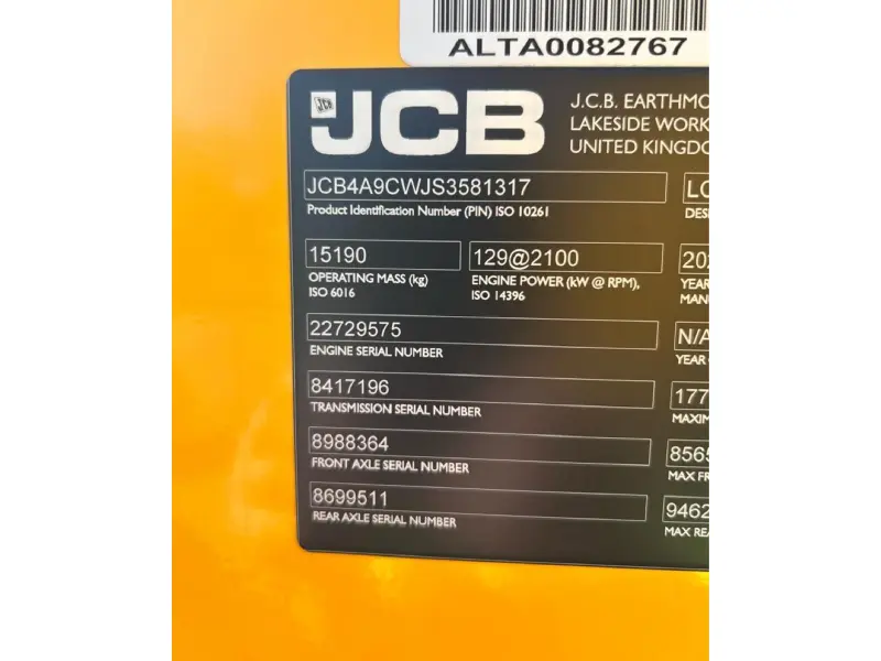 2025 JCB 437ZX