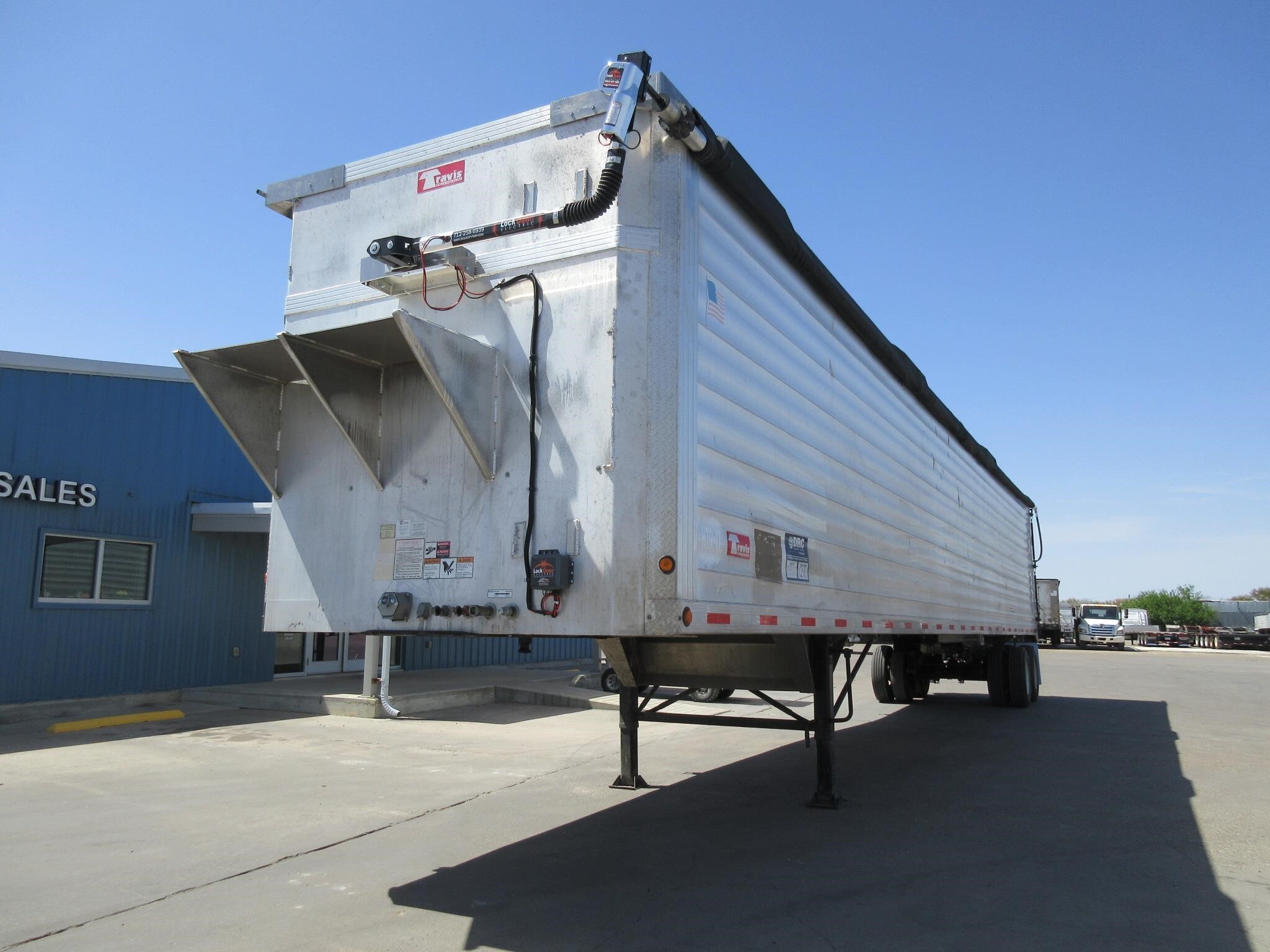 2024 TRAVIS 53'X102 LIVE FLOOR WALKING FLOOR TRAILER in Robstown, TX