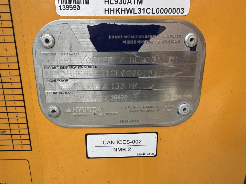 2022 HYUNDAI HL930A