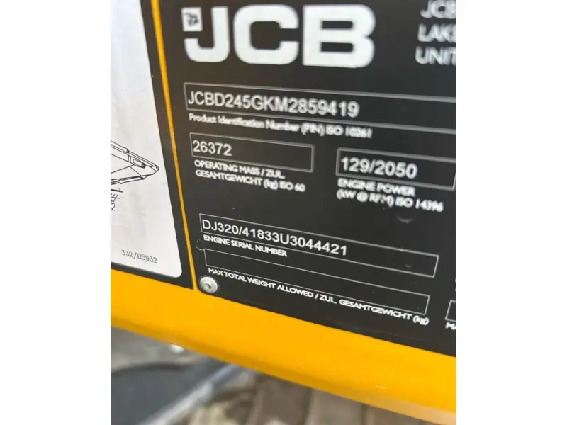 2022 JCB 245XR