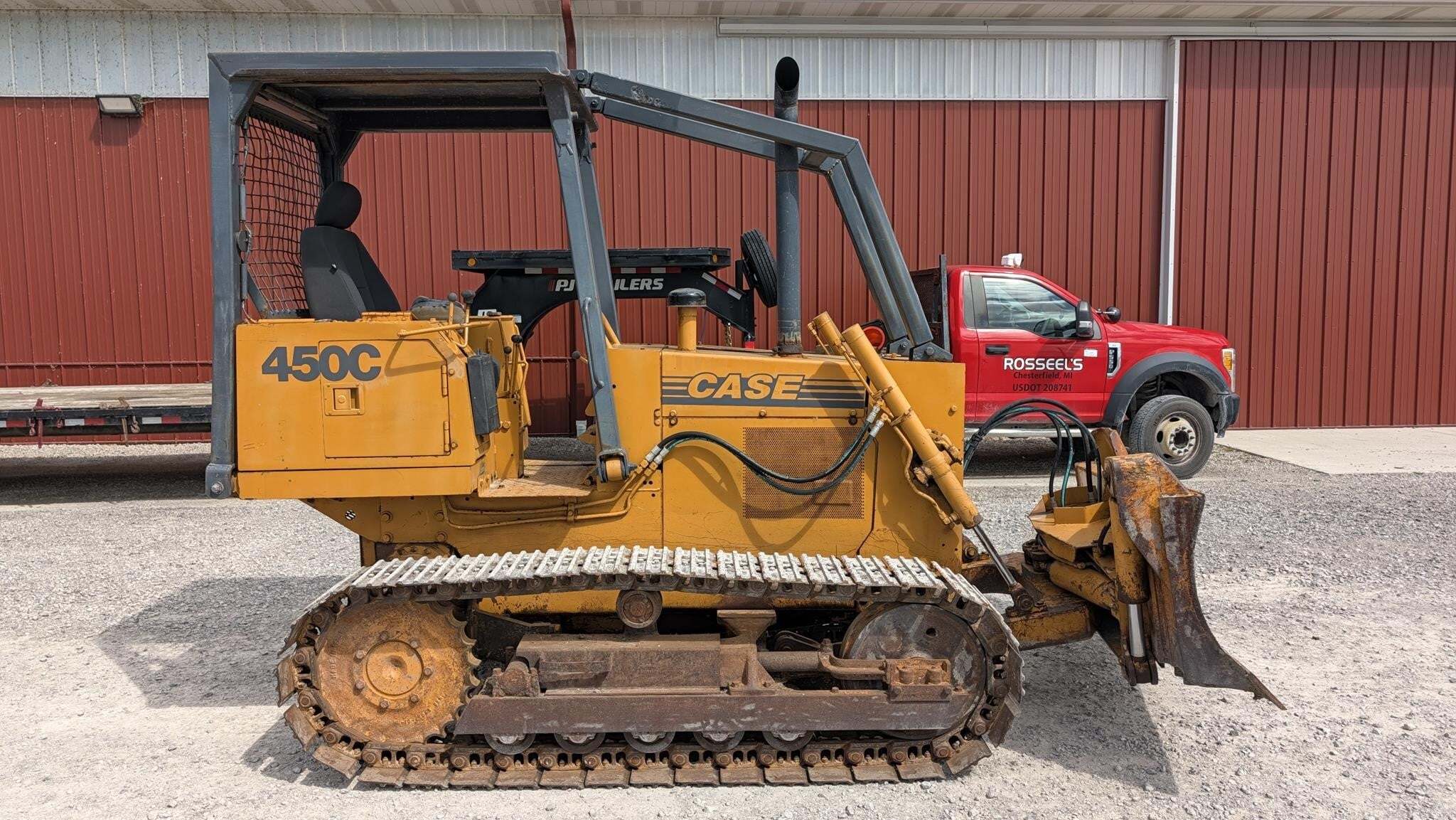 1988 CASE 450C in Lenox, MI
