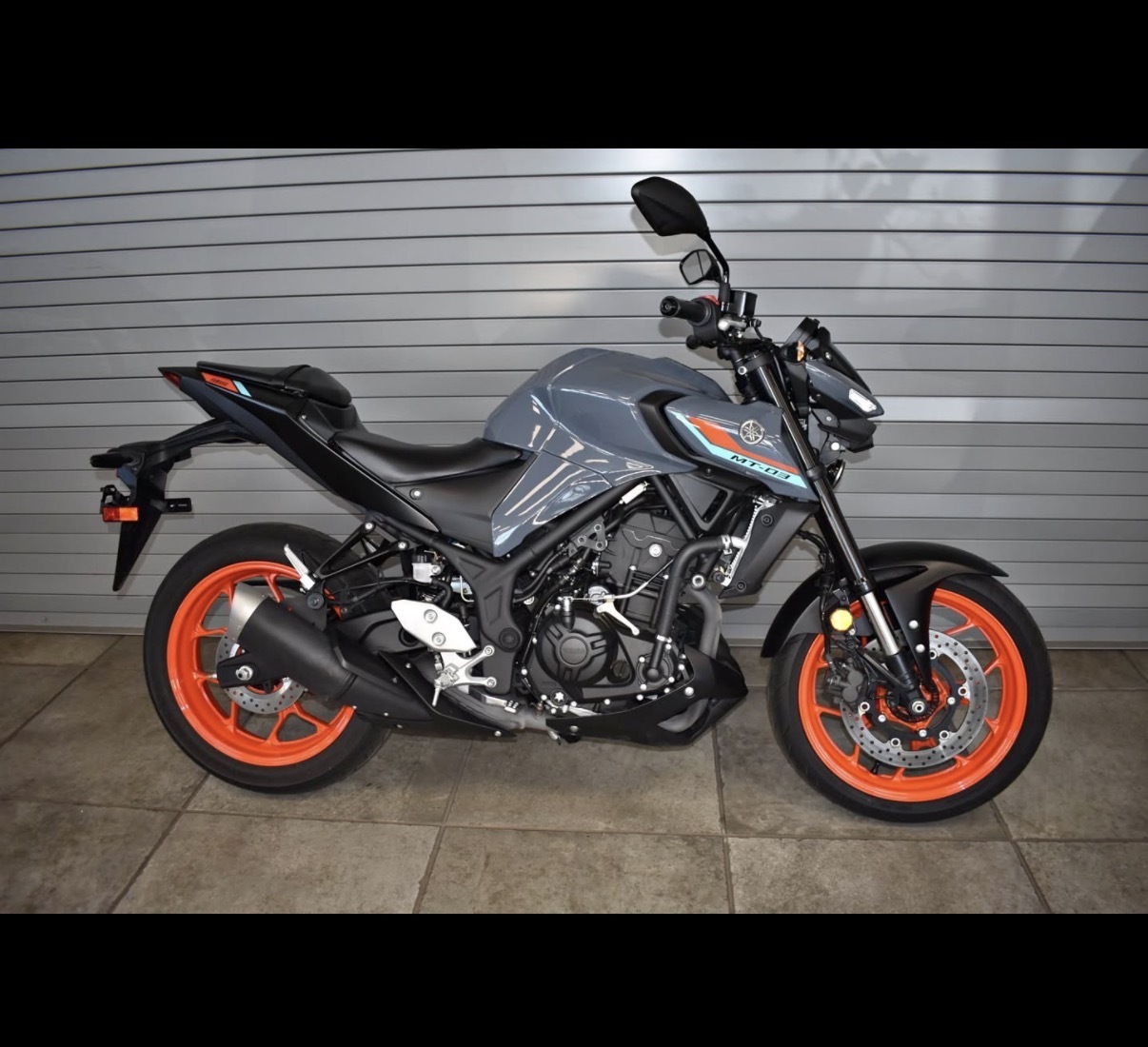2021 Yamaha MT 03 Sportbike motorcycle