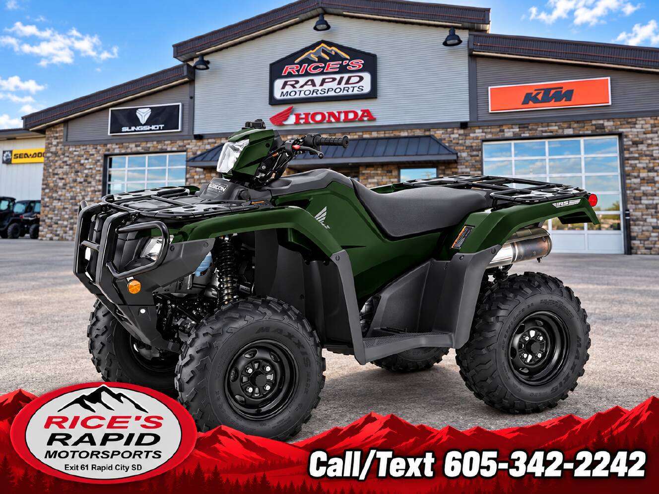 A photo of this 2027 Honda FourTrax Foreman Rubicon 4x4 EPS