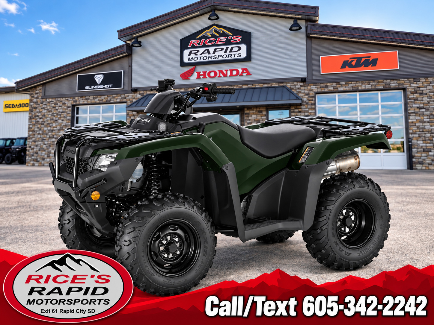 2027 Honda FourTrax Rancher 4x4 in rapid city SD