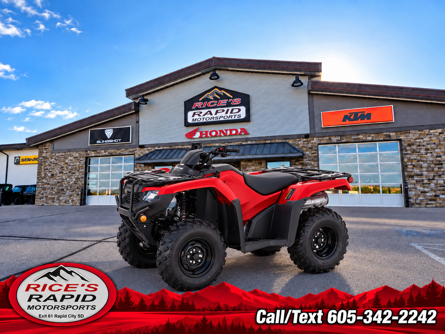 2027 Honda FourTrax Rancher 4x4 Automatic DCT IRS EPS 4X4 AT DCT IRS EPS in rapid city SD