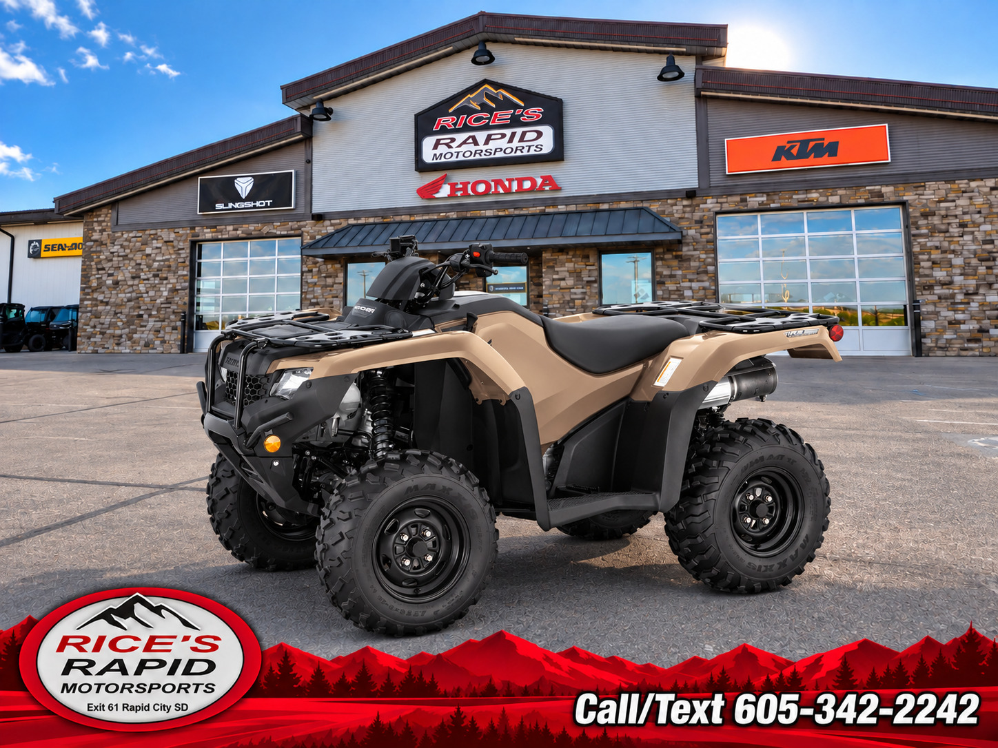 2027 Honda FourTrax Rancher 4x4 Automatic DCT IRS EPS 4X4 AT DCT IRS EPS in rapid city SD