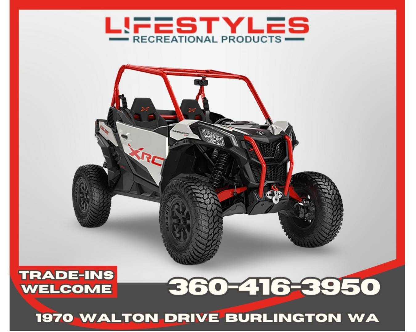 New 2024 Can-Am Maverick Sport X Rc For Sale in Burlington, WA