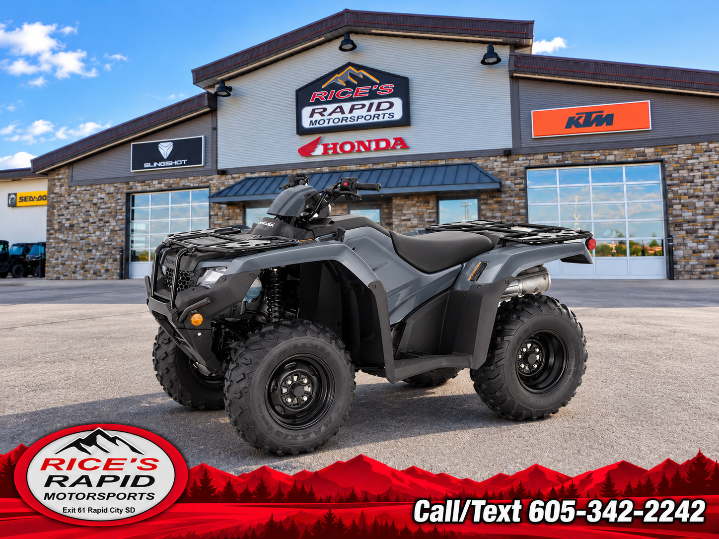 2026 Honda FourTrax Rancher 4x4 Automatic DCT EPS 4X4 AT DCT EPS in rapid city SD